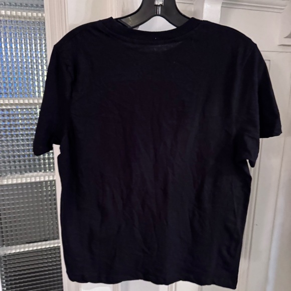 True Religion BLACK with Gold Foil Logo Soft Cotton T-Shirt Unisex size S - Picture 3 of 9